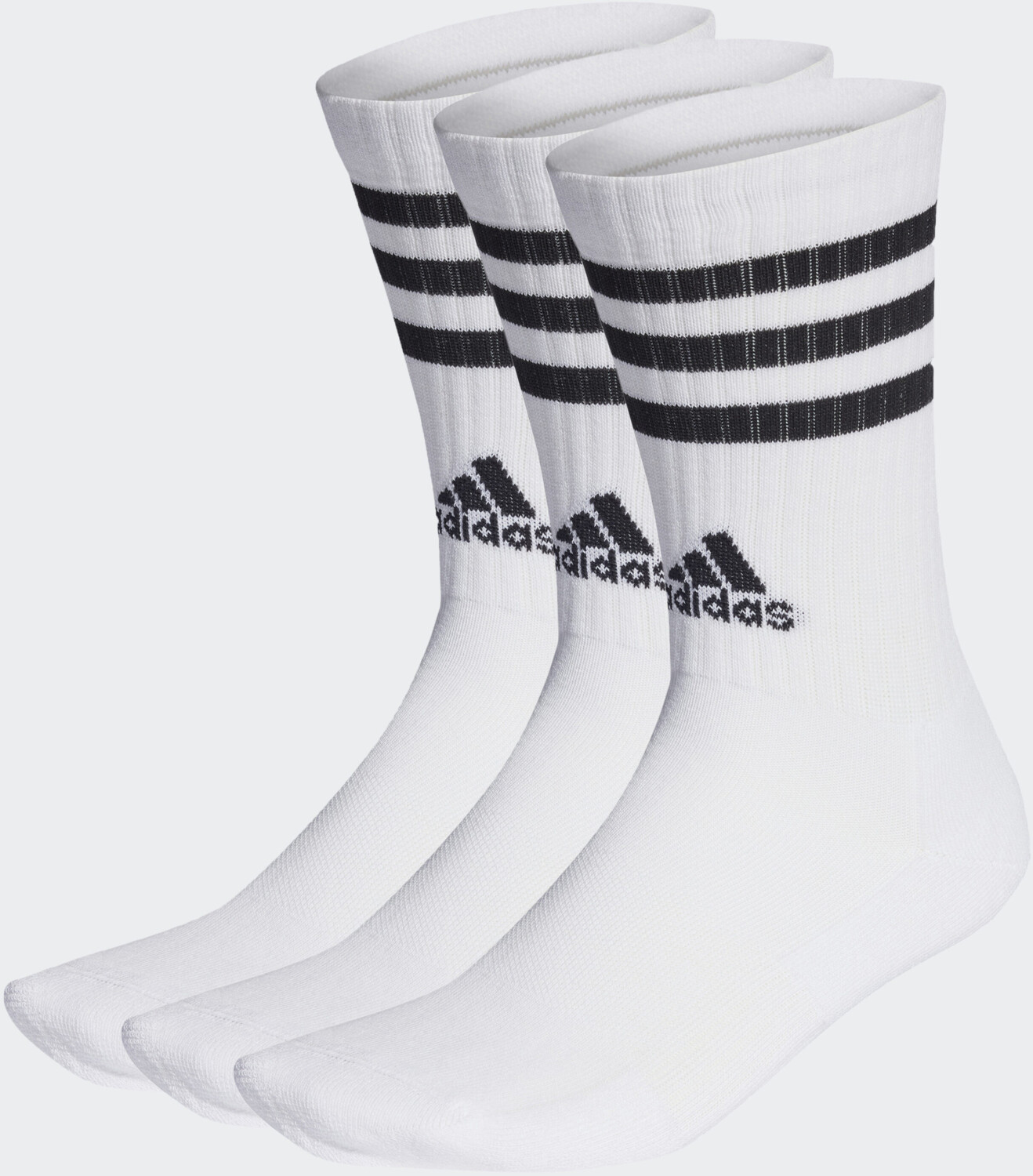 Adidas 3 Pack 3 Stripes Cushioned Crew Socks white HT3458 ab 8 99 Preisvergleich bei idealo