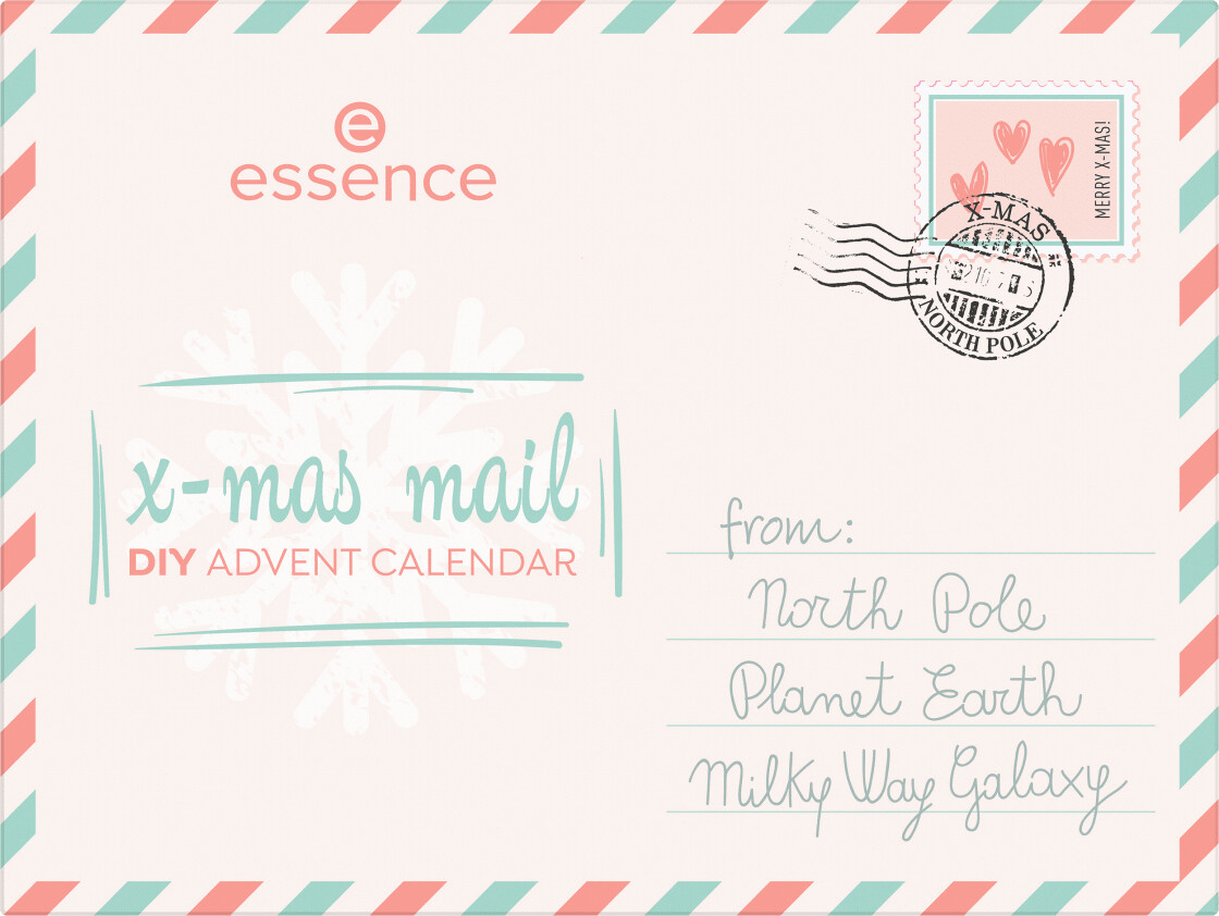 Essence X-Mas Mail DIY Advent Calendar