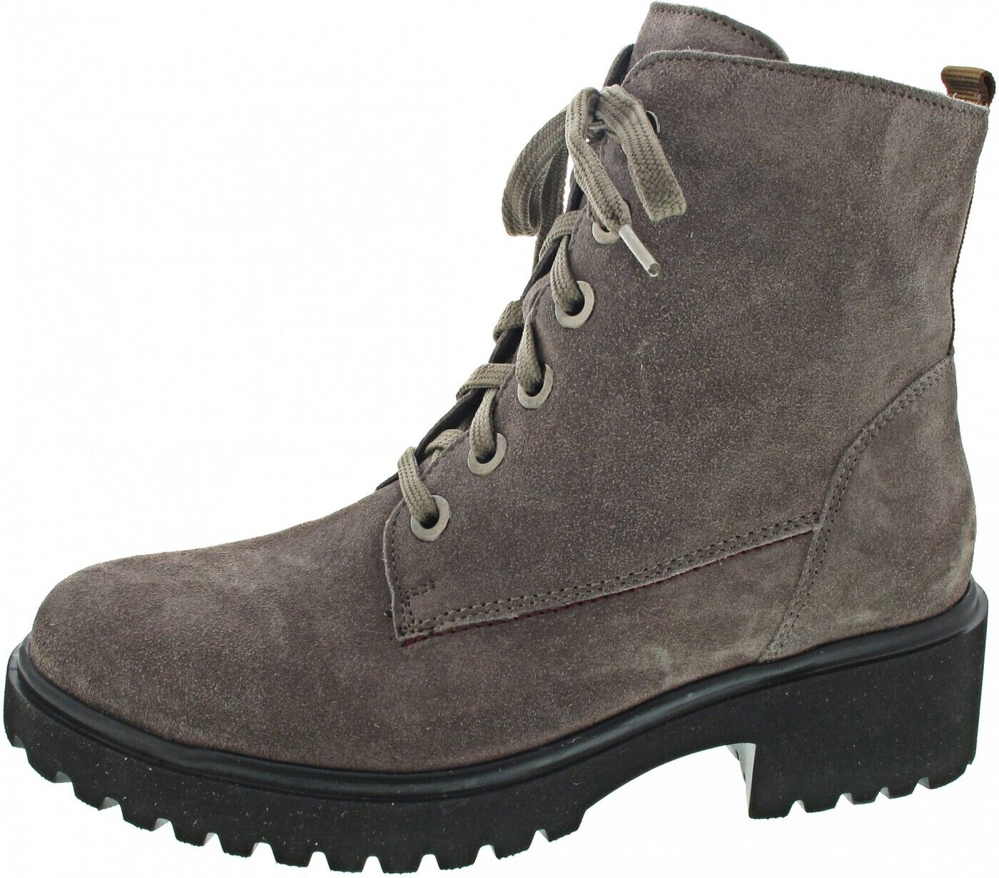 Waldlaufer 716807 H-Luise Veterboot moro bruin suede met artikelnummer 716807-195-216 verkrijgbaar bij Beurskens schoenmode