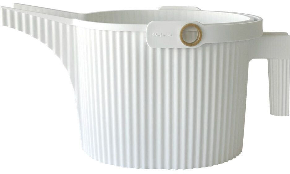 Hachiman Garden Beetle Watering can 5 L white