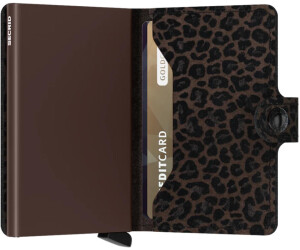 Secrid Miniwallet leo brown a 61 00 oggi Migliori prezzi e
