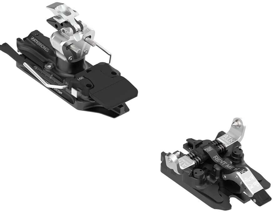 ATK Race Rent Me 12 Ski Touring Bindings Silver (RM12.102)