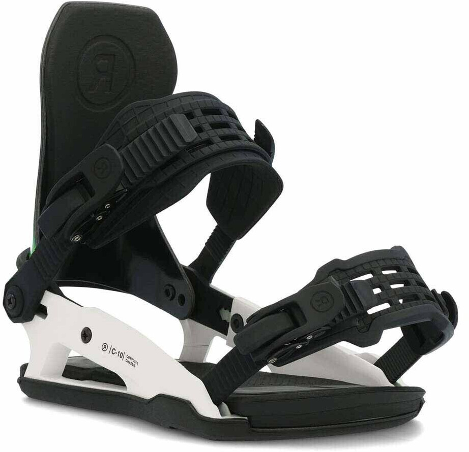 Ride C-10 Snowboard Bindings Silver (12H1009.1.2.M)