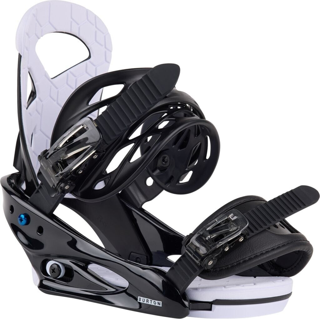 Burton Mission Smalls Kids Snowboard Bindings Silver (10575106001-L)