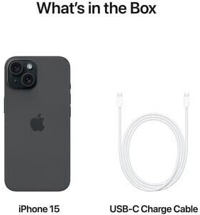 Apple iPhone 15 (256 Go) - Noir : : Autres