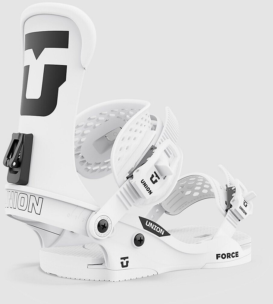 Union Binding Binding Force Classic Team Logo Snowboard Bindings White (2370223-m)