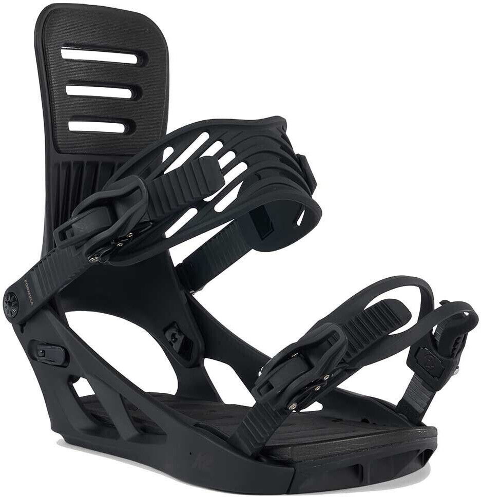 K2 Snowboards Formula Snowboard Bindings Black (11H1004.1.1.L)
