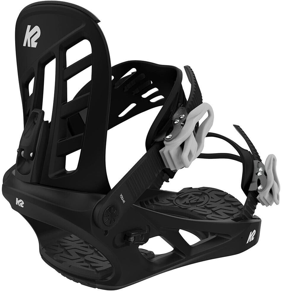K2 Snowboards You+H Youth Snowboard Bindings black (11g1018.1.1.M)