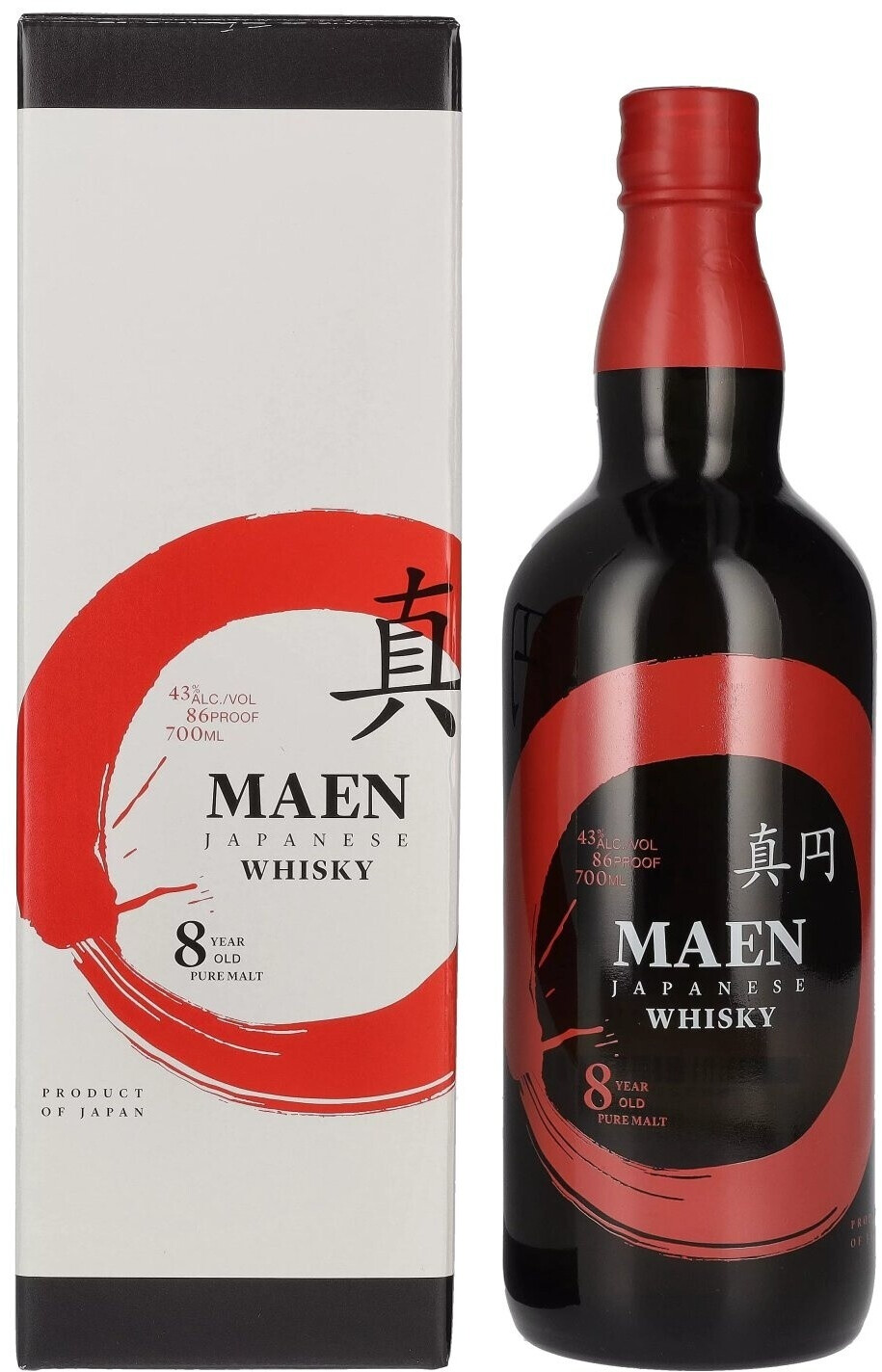 Maen The Perfect Circle 8 Years Old Whisky 0,7l 43%