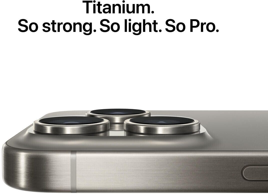 Apple iPhone 15 Pro 256GB Titan Natur ab 1.158,50 € (Februar 2025 Preise) |  Preisvergleich bei idealo.de