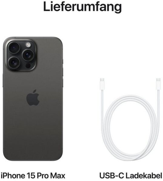 Apple iPhone 15 Pro Max 1TB Titan Schwarz, Bild 12