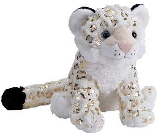 Wild Republic Plush Foilkins Snow Leopard