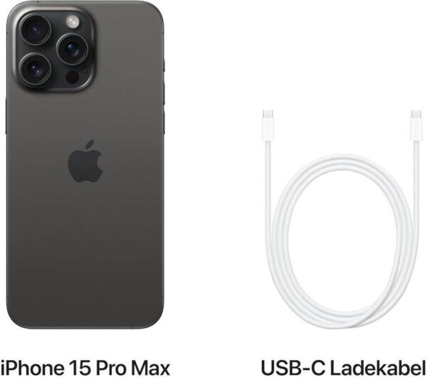Apple iPhone 15 Pro Max 256GB Titan Schwarz, Bild 11
