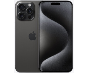 Apple iPhone 15 Pro Max 256 Go titane noir au meilleur prix sur idealo.fr