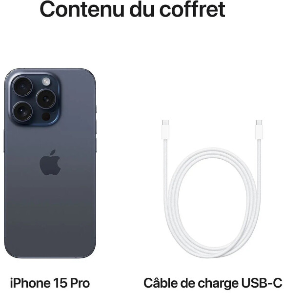 Apple iPhone 15 Pro 128GB Titan Blau, Bild 9