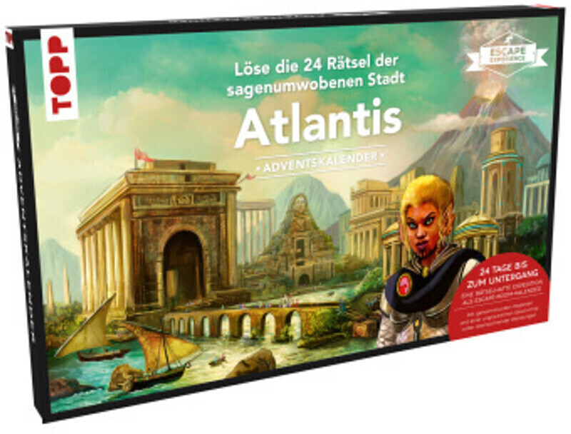 Topp Escape Experience Atlantis. Solve the 24 puzzles of the legendary city