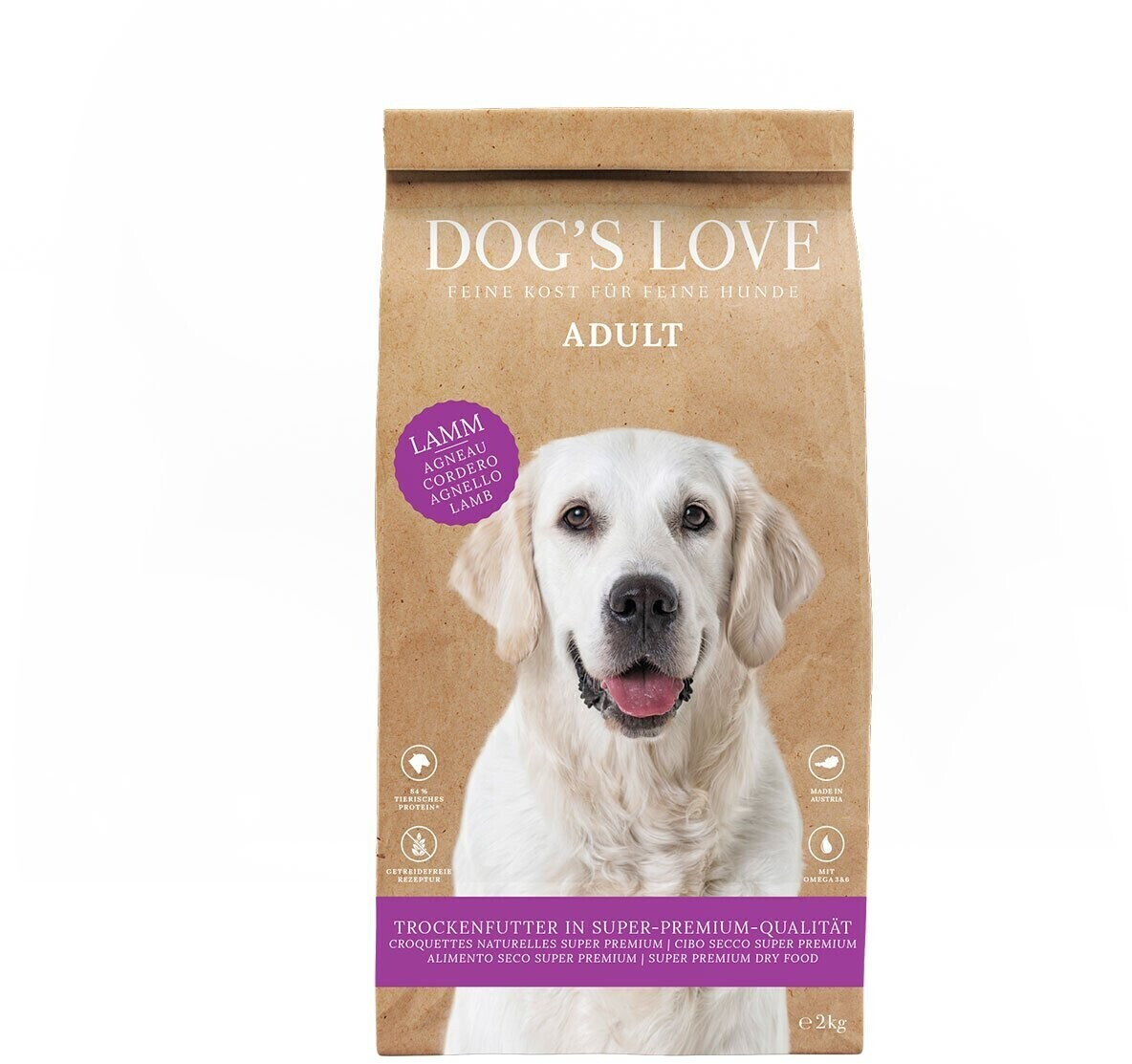 Dog's Love Adult Dry food Lamb with sweet potato & apples