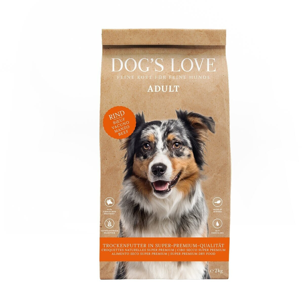 Dog's Love Adult Dry food Beef with sweet potato & red beet