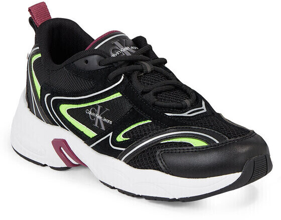 Calvin Klein Jeans Retro Tennis Su-Mesh Women (YW0YW00891) black/amethyst/lime