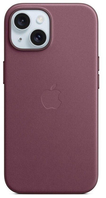 Apple FineWoven Case with MagSafe (iPhone 15) Mulberry