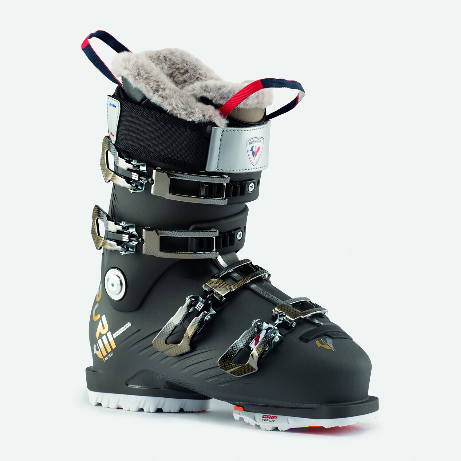 Photos - Ski Boots Rossignol Pure Pro Heat Gw metal grey  (2024)