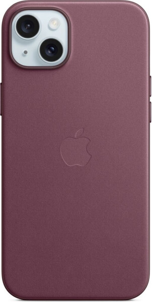 Apple Feingewebe Case mit MagSafe (iPhone 15 Plus) Mulberry