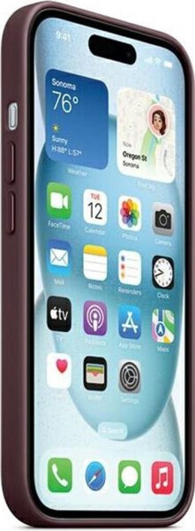 Apple Feingewebe Case mit MagSafe (iPhone 15 Plus) Mulberry, Bild 4