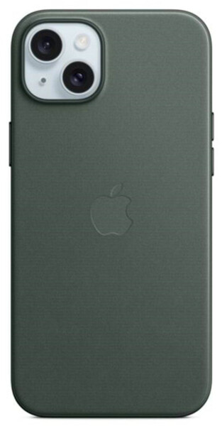 Apple Feingewebe Case mit MagSafe (iPhone 15 Plus) Immergrün