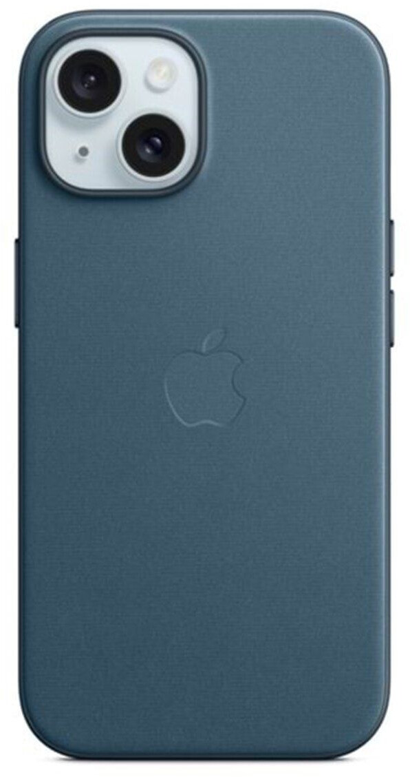 Apple FineWoven Case with MagSafe (iPhone 15) Pacific Blue