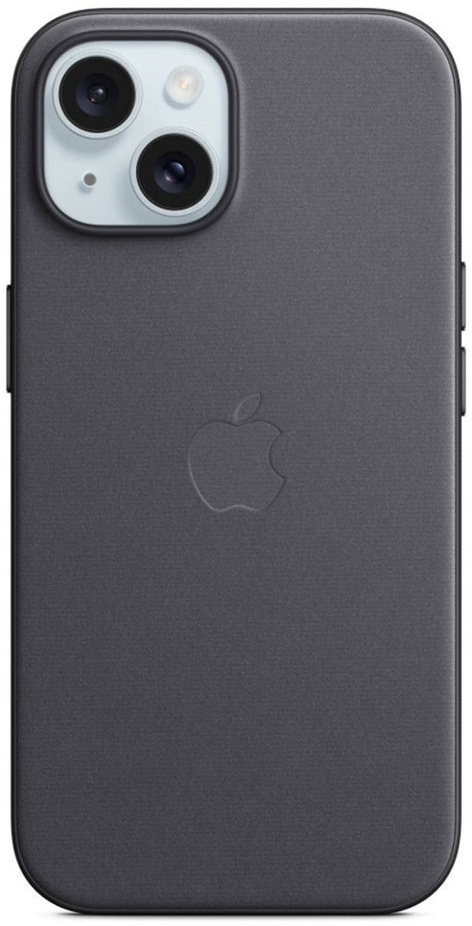 Apple FineWoven Case with MagSafe (iPhone 15) Black