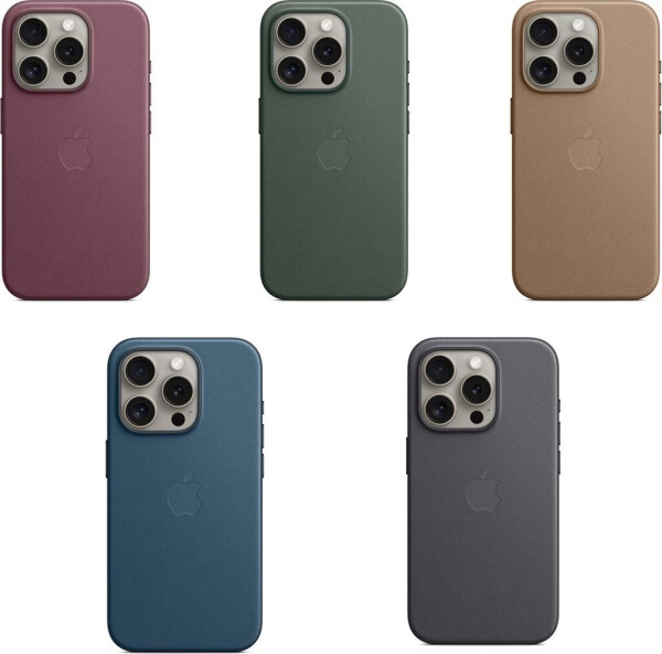 Apple Feingewebe Case mit MagSafe (iPhone 15 Pro Max) Schwarz, Bild 7