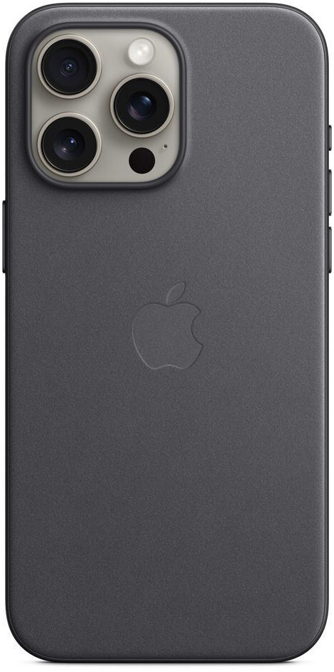 Apple FineWoven Case with MagSafe (iPhone 15 Pro Max) Black
