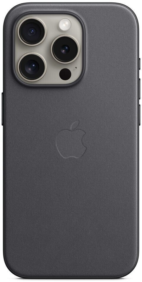 Apple FineWoven Case with MagSafe (iPhone 15 Pro) Black