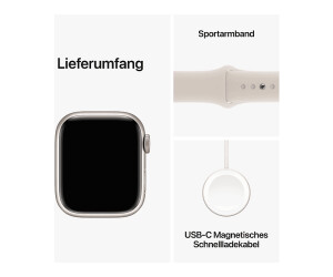 Apple Watch Series € Preise) M 9 399,00 Polarstern | GPS (Februar Preisvergleich Polarstern Aluminium 41mm /L 2024 ab Sportarmband bei