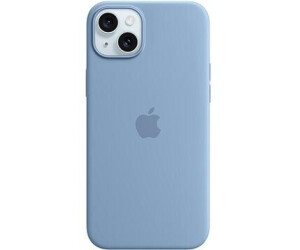 Silikon Schutzhülle Ultra Dünn Flexible Tasche Durchsichtig Transparent LD4  für Apple iPhone 15 Plus Blau
