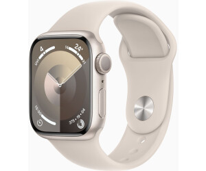 Buy Apple Watch Series 9 GPS 41mm Starlight Aluminium Sport Band