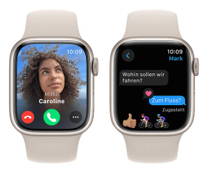 Buy Apple Watch Series 9 GPS 41mm Starlight Aluminium Sport Band