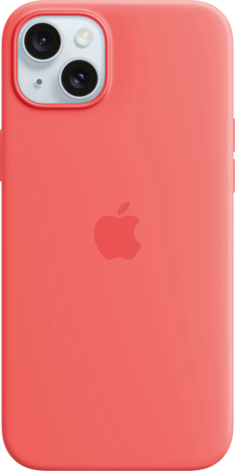 Apple Silicone Case with MagSafe (iPhone 15 Plus) Guava