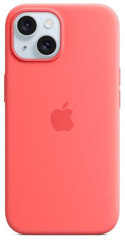 Apple Silicone Case with MagSafe (iPhone 15) Guava