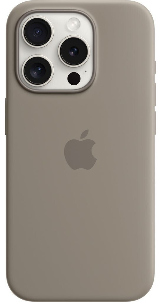 Apple Silicone Case with MagSafe (iPhone 15 Pro) Clay
