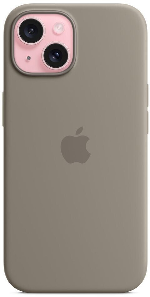 Apple Silicone Case with MagSafe (iPhone 15) Clay
