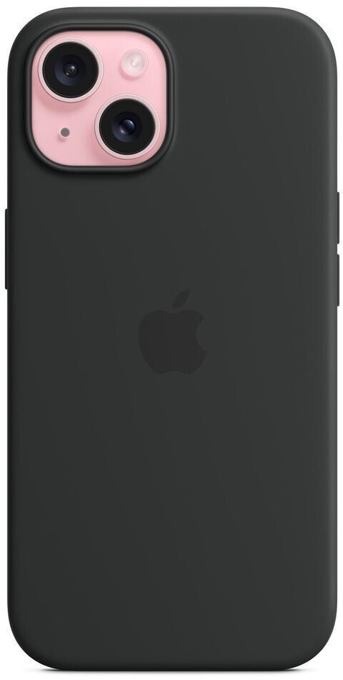 Apple Silicone Case with MagSafe (iPhone 15) Black