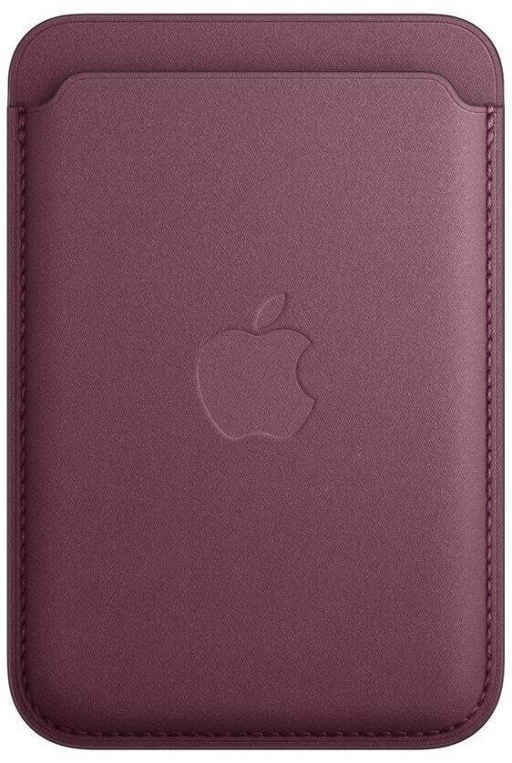 Apple Funda de Trenzado Fino con MagSafe Rojo Mora para iPhone 15 Plus