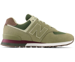 New balance olive 574 clearance