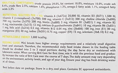 Brit Croquettes pour chien 2kg Brit Croquettes pour chien 2kg