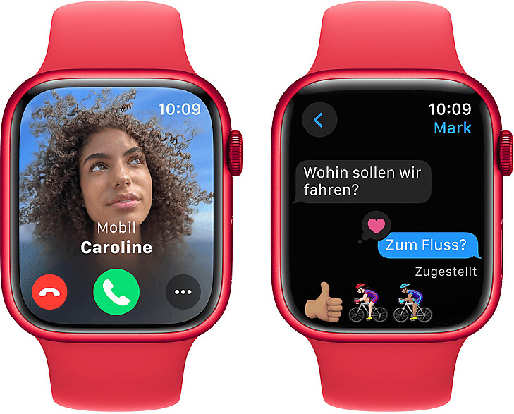 Apple Watch Series 9 GPS 45mm Aluminium PRODUCT(RED) Sportarmband PRODUCT( RED) M/L ab 411,98 € | Preisvergleich bei idealo.de