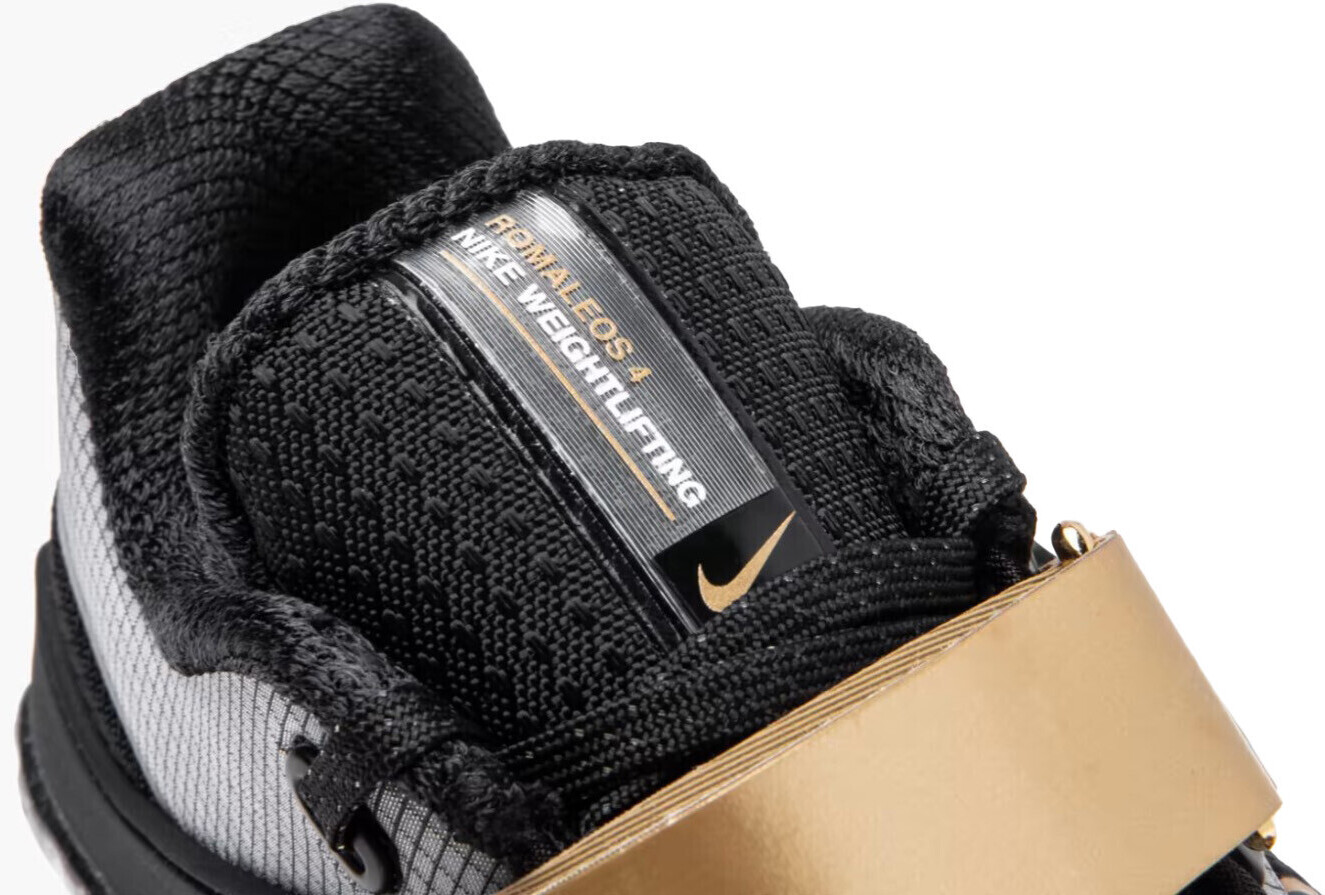 Nike Zapatillas Halterofilia Romaleos 4 Dorado