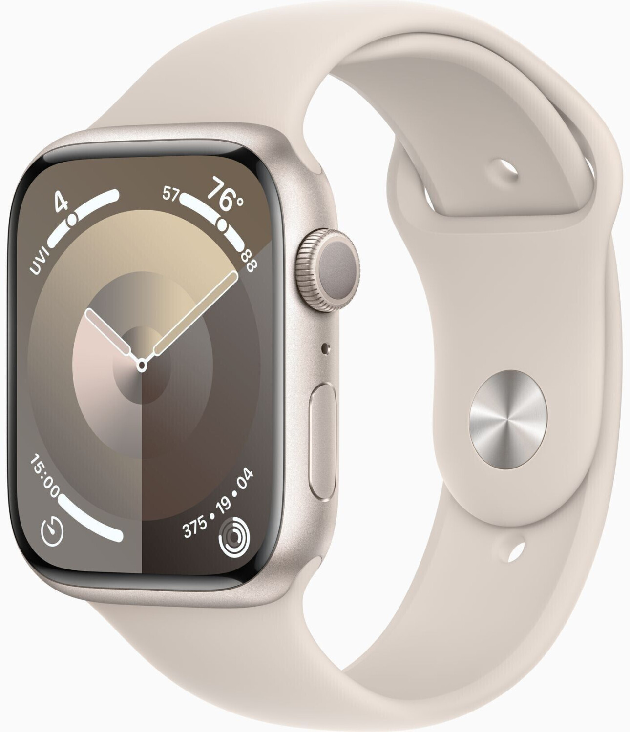 Apple Watch Series 9 GPS 45mm Starlight aluminium bracelet Starlight M/L