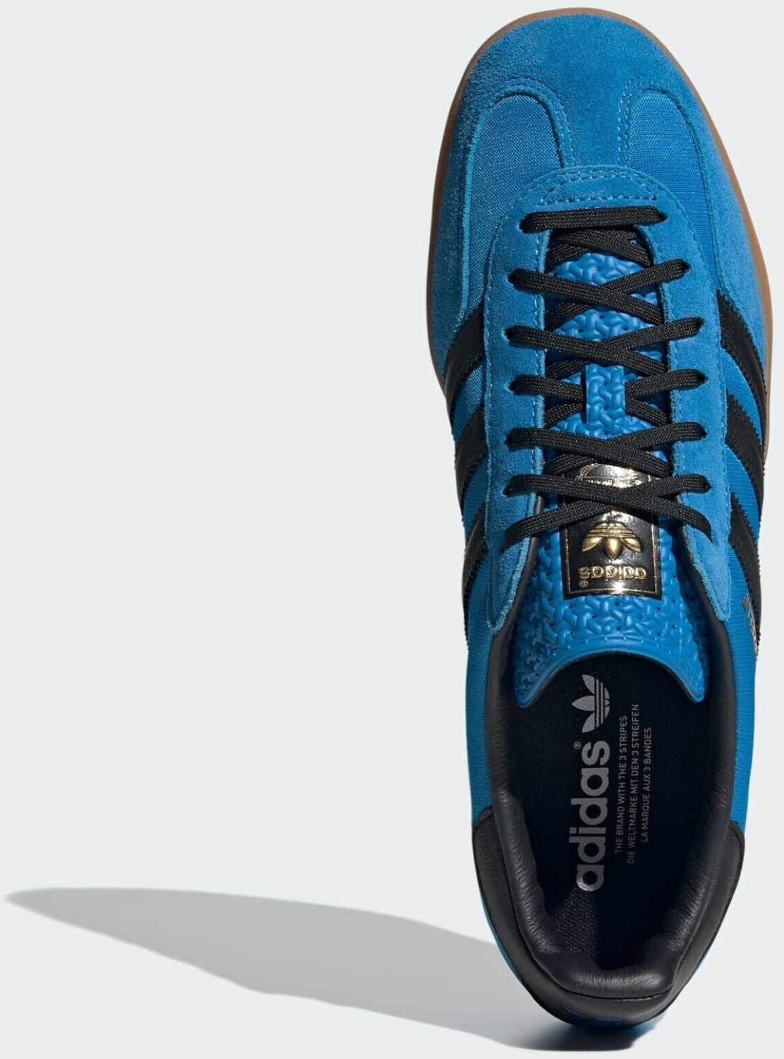 Adidas originals gazelle trainer dark blue / core black / gum discount