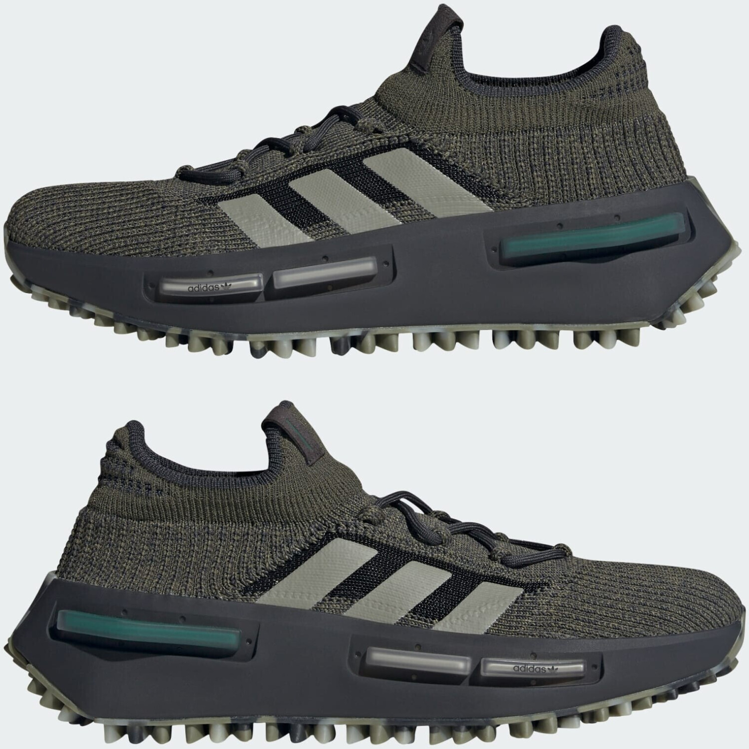 Adidas Originals NMD_S1 focus olive/silver pebble/carbon